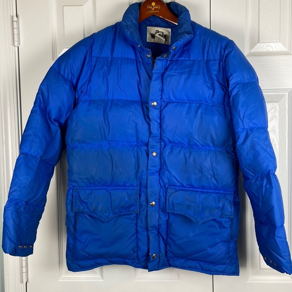Woolrich vintage down puffer jacket mens M - Picture 1 of 16